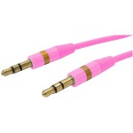 Cablu jack tata - tata, roz, 1m - 127763