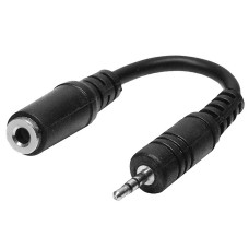 Cablu adaptor jack tata 2,5mm la jack 3,5mm mama, 10cm, 173483 Cablu adaptor jack tata 2,5mm la jack 3,5mm mama, 10cm, 173483