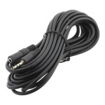 Cablu prelungitor Jack 3,5mm tata la jack 3,5mm mama, 5m, L102181