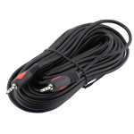 Cablu jack tata la jack tata, 3,5mm, 10m, Eco Line, Cabletech, L102222