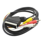 Cablu de conectare Euroscart, la 3xRCA, L103105