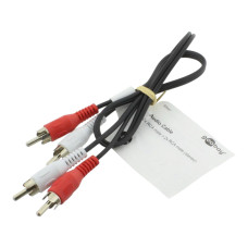 Cablu RCA tata la RCA tata, 0.5m, Goobay, 50097, T109053