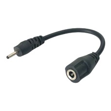 Cablu adaptor alimentare DC, 0.85x2.5x8mm tata la 1.1x3.5x8mm mama, 127983