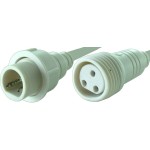 Cablu alimentare DC, 3 pini, rezistent la umiditate, lungime 20cm - 128126