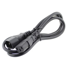 Cablu alimentare IEC C13 mama, IEC C14 tata, 1m, Schurter - 020820