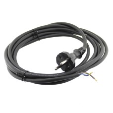 Cablu de alimentare AC, stecher Schucko, H05RR-F, 2x1mm2, 3m, 402831