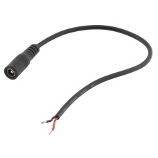 Cablu alimentare DC, 2,5x5,5x10mm, lungime 0,25m - 128254