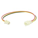 Cablu cu conector, 4 pini, 25cm, 196676