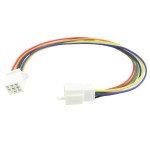 Cablu cu conector, 8 pini, lungime 30cm, 196680