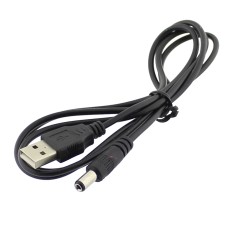 Cablu alimentare USB, DC 2.1x5.5mm, 654478