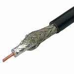 Cablu coaxial RFC195, 50ohm, cupru pur, 1m, 100034 Cablu coaxial RFC195, 50ohm, cupru pur, 1m, 100034