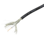 Cablu coaxial, 1x19AWG, 1m, dublu ecranat, 50Ω, TASKER, C525, T155973 Cablu coaxial, 1x19AWG, 1m, dublu ecranat, 50Ω, TASKER, C525, T155973
