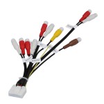 Cablu intrare semnal Pioneer Avic, 10 RCA - 650117 Cablu intrare semnal Pioneer Avic, 10 RCA - 650117