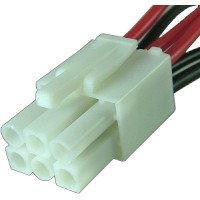 Cablu de semnal, 6 pini, tata, lungime 20cm - 128076