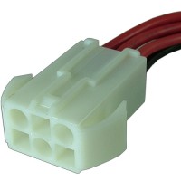 Cablu de semnal, 6 pini, mama, lungime 25cm - 128077