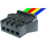 Cablu de semnal, 4 pini, mama, lungime 20cm - 128085 Cablu de semnal, 4 pini, mama, lungime 20cm - 128085