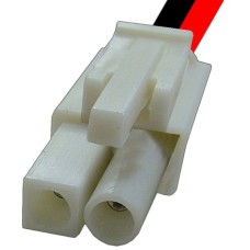 Cablu de semnal, 2 pini, tata, lungime 20cm - 128086