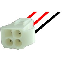 Cablu de semnal, 4 pini, mama, lungime 20cm - 128091