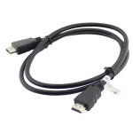 Cablu HDMI - HDMI, 1m, negru, Goobay, 51818, T199855
