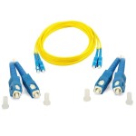 Cablu optic dublu, SC/PC - SC/PC, lungime 3m - 127882 Cablu optic dublu, SC/PC - SC/PC, lungime 3m - 127882