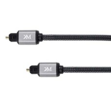 Cablu optic Toslink tata - tata, 1m, Kruger&Matz - 401864