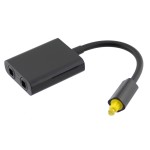 Splitter fibra optica audio, 1 intrare, 2 iesiri - 650113