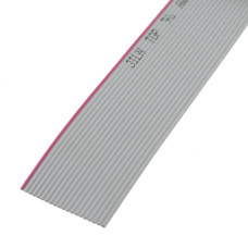 Cablu panglica 20 fire, gri, 1m, 128548