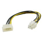 Cablu alimentare EATX12V 6 pin tata - Molex - 128202