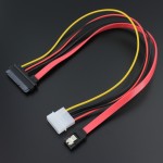 Cablu SFF-8482, date si alimentare SATA, lungime 40cm - 128246