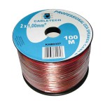 Cablu pentru difuzor, CCA, 1mm², transparent - 402325 Cablu pentru difuzor, CCA, 1mm², transparent - 402325