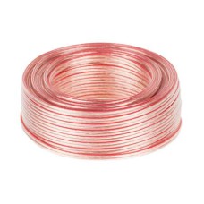Cablu pentru difuzor, CCA, 1,5mm², transparent, 25m - 402361 Cablu pentru difuzor, CCA, 1,5mm², transparent, 25m - 402361