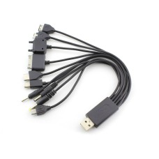 Cablu alimentare USB A, tata, pentru telefoane - 128071