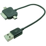 Cablu iPhone, miniUSB, micro USB - 129663