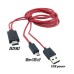 Cablu MHL micro USB, HDMI, pentru Samsung Galaxy SIII, 129672