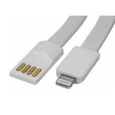 Cablu iPhone 5, tranfer date, plat, lungime 80cm - 173811