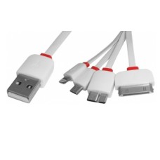 Cablu USB - micro USB 2.0, micro USB 3.0, iPhone 3, 4, 5, 30cm - 173837