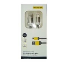 Cablu pentru iPhone 5, 6, 1,5m - 173873 Cablu pentru iPhone 5, 6, 1,5m - 173873