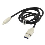 Cablu USB Lightning, 1m, izolatie textila, 174102