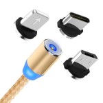 Cablu USB, pentru incarcare, cu 3 capete magnetice, 1m, 196746 Cablu USB, pentru incarcare, cu 3 capete magnetice, 1m, 196746