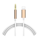 Cablu auxiliar, jack 3.5 mm, compatibil cu iPhone, 196848 Cablu auxiliar, jack 3.5 mm, compatibil cu iPhone, 196848