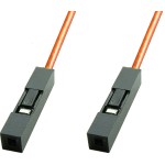 Cablu pentru teste, 1 pin, portocaliu, lungime 30cm - 128120