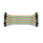 Cablu pentru teste, 40 fire, mama-tata, lungime 20cm - 129040