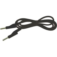 Cablu siliconic, borna tata-borna tata, culoarea neagra - 129073