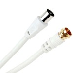 Cablu TV, antena mama - F tata, 1,5m - 402141