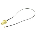 Cablu adaptor IPEX mama la SMA mama, 200mm, JC Antenna, T218427