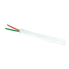 Cablu telefon, 2 fire, alb - 402387 Cablu telefon, 2 fire, alb - 402387