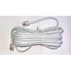 Cablu telefonic, lungime 20m, alb - 402030