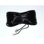 Cablu telefon, negru, 15m - 402151 Cablu telefon, negru, 15m - 402151
