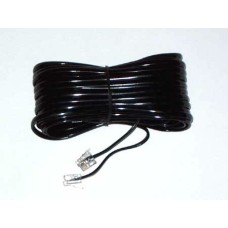 Cablu telefon, negru, 15m - 402151 Cablu telefon, negru, 15m - 402151