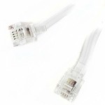 Cablu telefon, alb, 4m - 402156